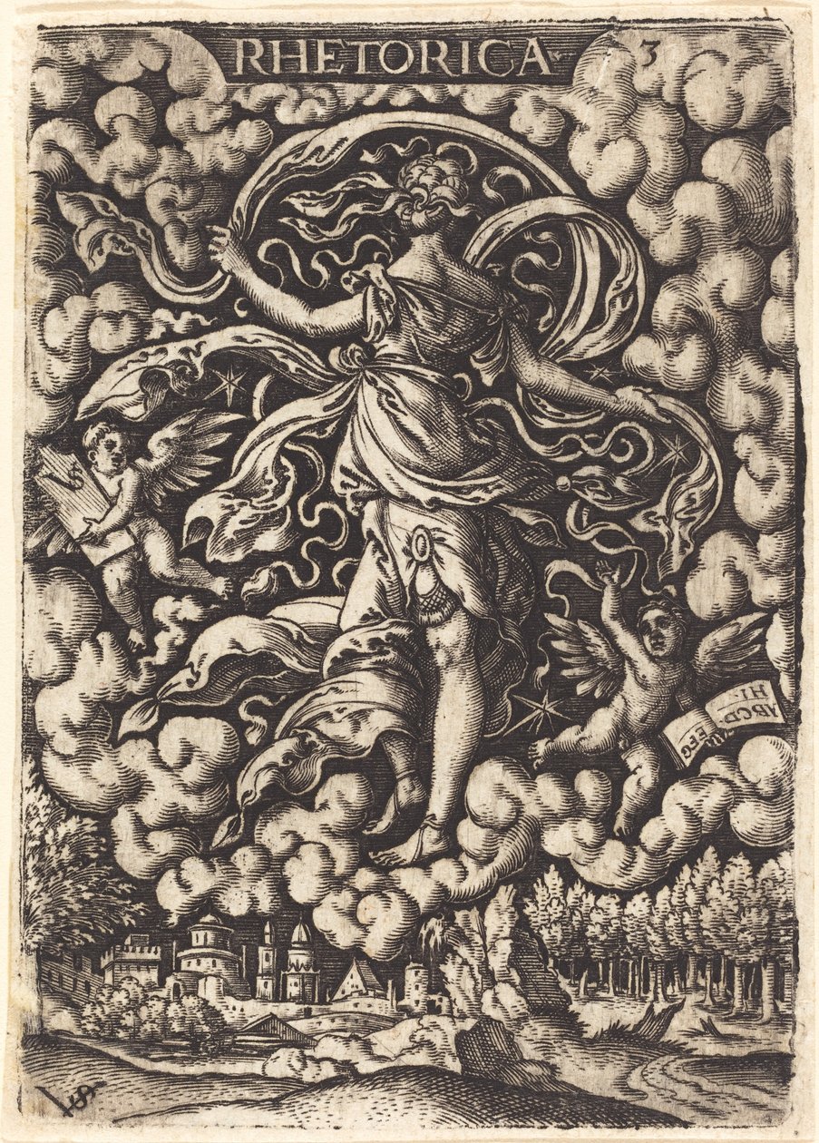 Retorik (Retorik) by Virgil Solis