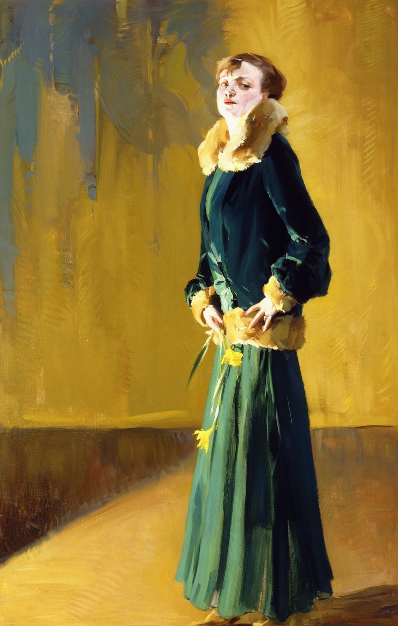 Yeşilli Bayan by Virgilio Constantini