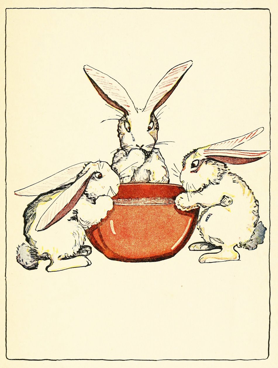 Flopsy, Mopsy ve Cotton-Tail, The Tale of Peter Rabbit, pub