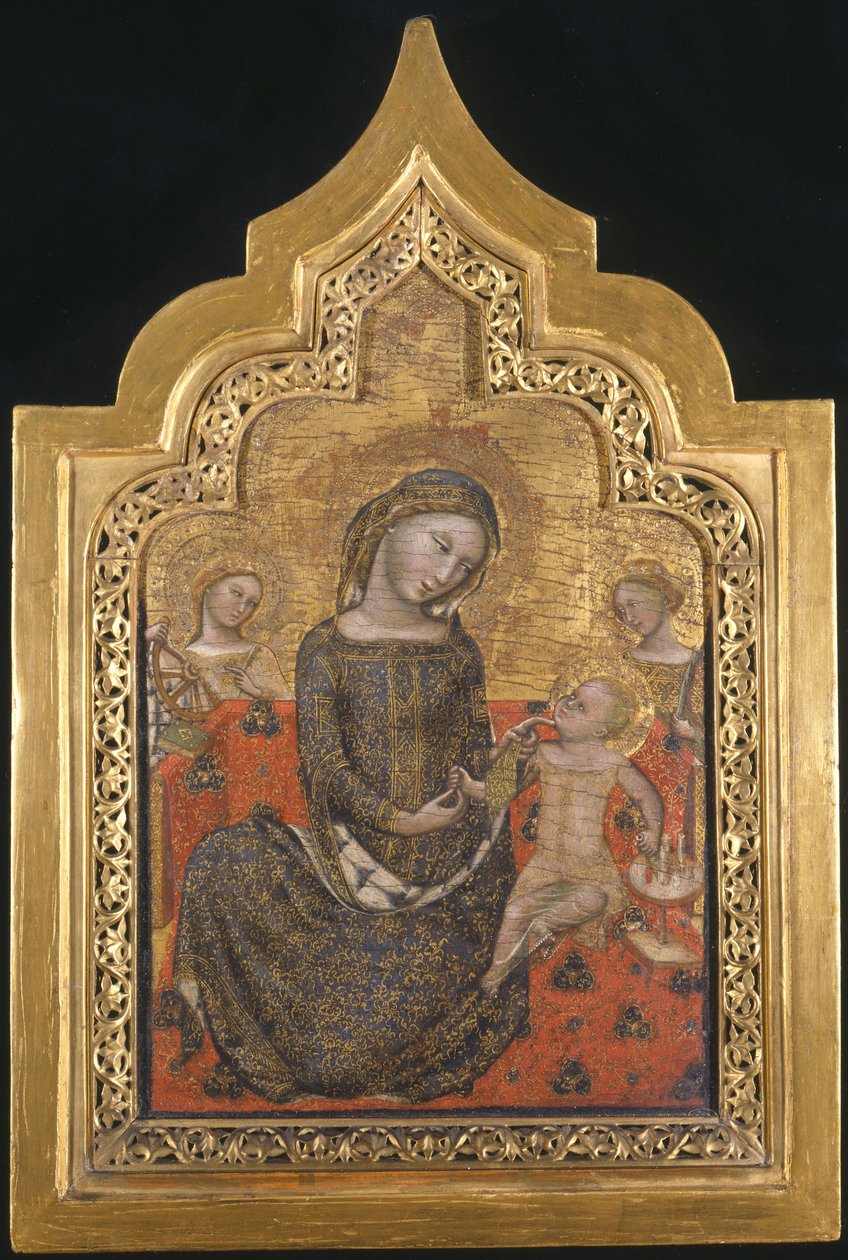 Alçakgönüllü Madonna by Vitale da Bologna  