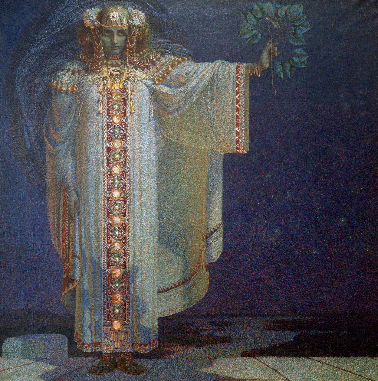 Peygamber Libusu, 1893 by Vítězslav Karel Mašek