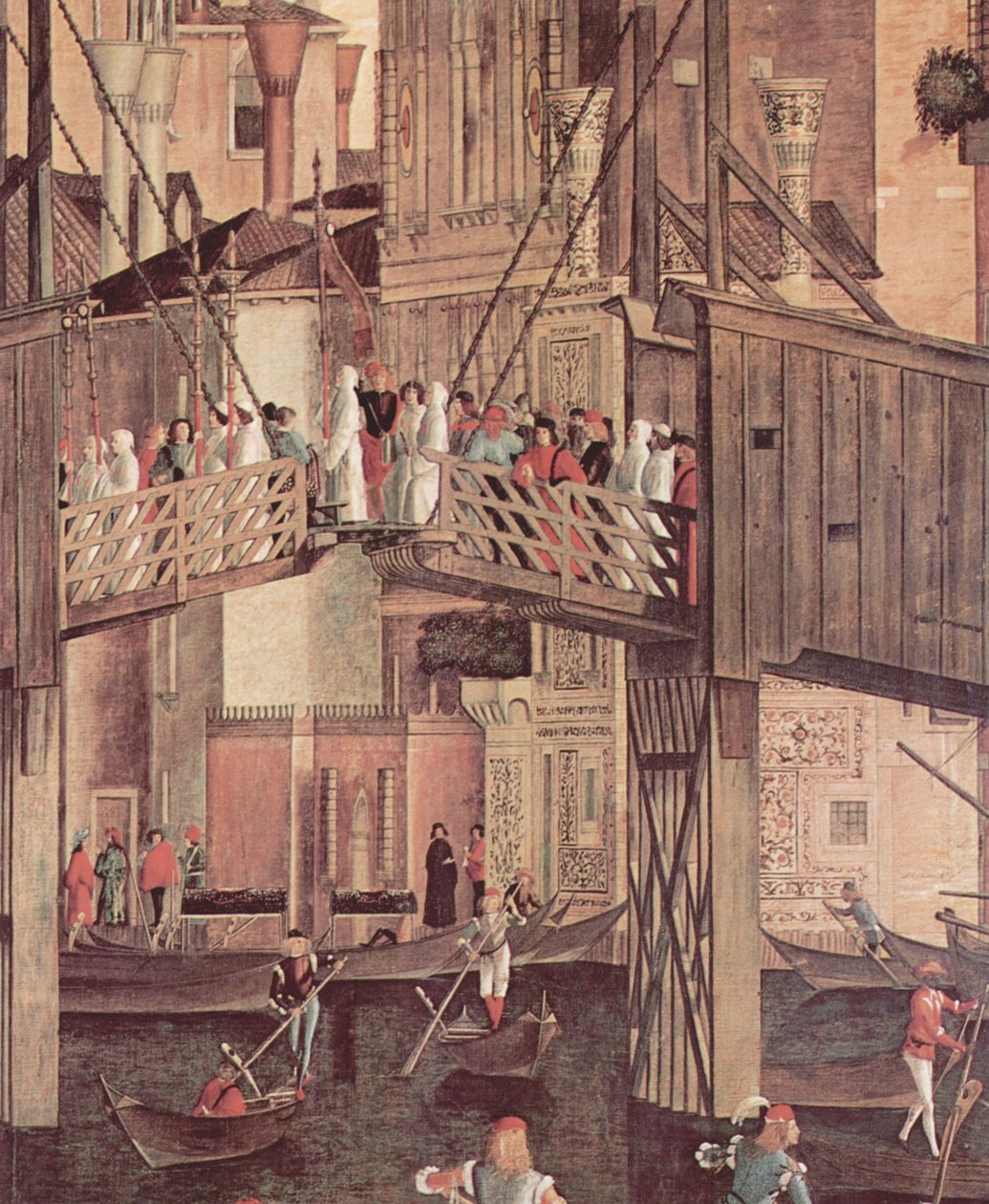 Kutsal Haç kalıntısının mucizesi by Vittore Carpaccio