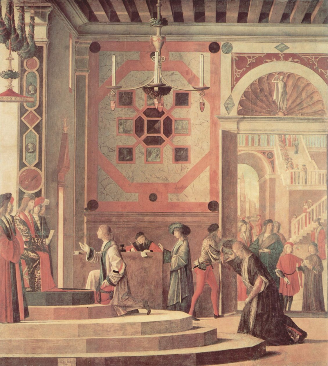 Aziz Ursula efsanesi üzerine boyama döngüsü by Vittore Carpaccio