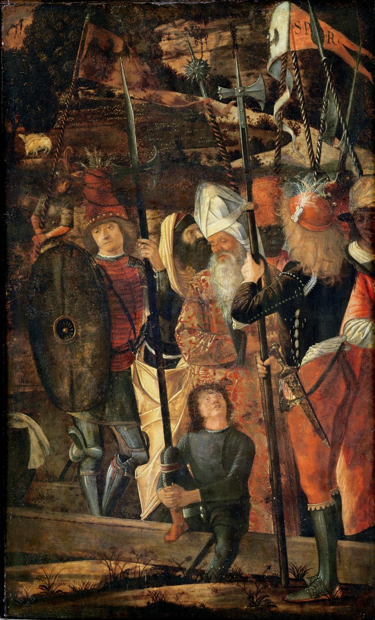 Doğulular, Yahudiler ve Askerler Grubu, 1493-95 by Vittore Carpaccio