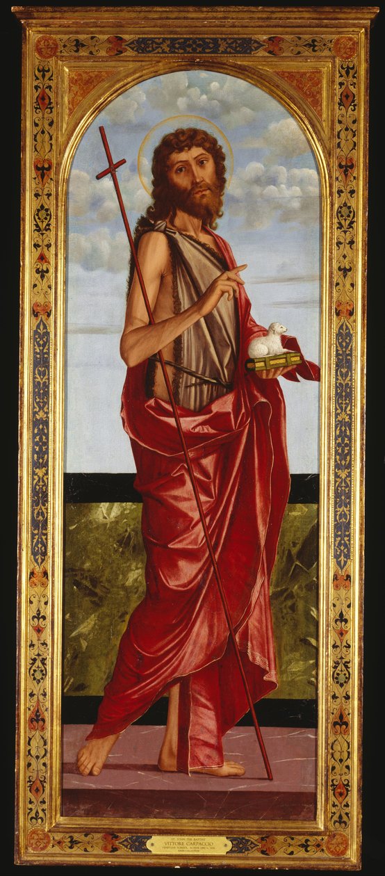 Aziz John the Baptist by Vittore Carpaccio
