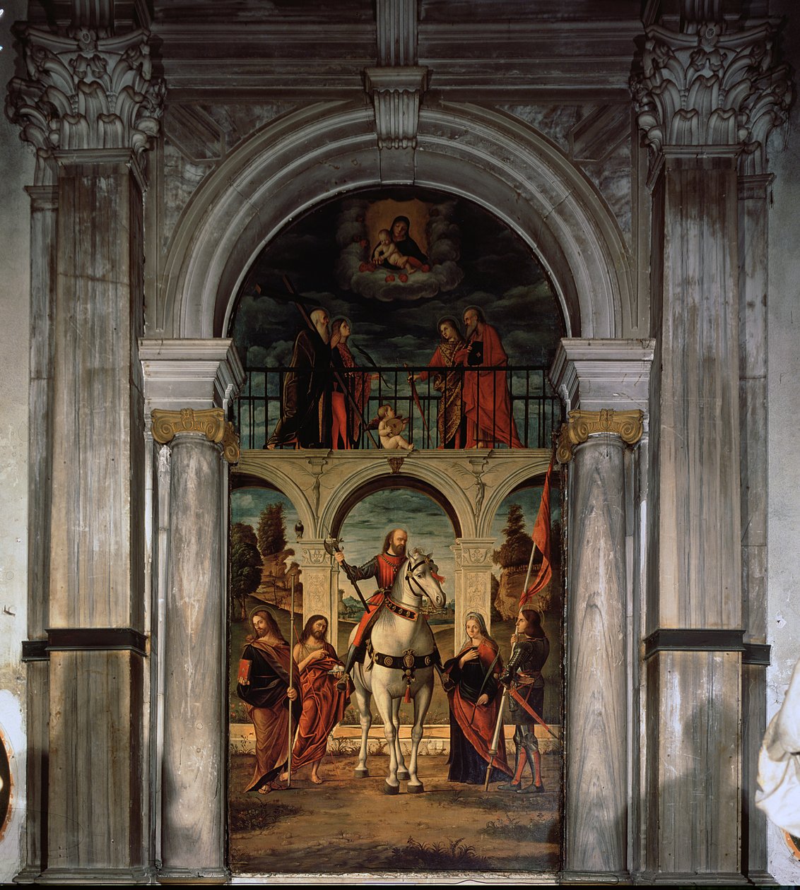 Aziz Vitalis ve Azizler by Vittore Carpaccio