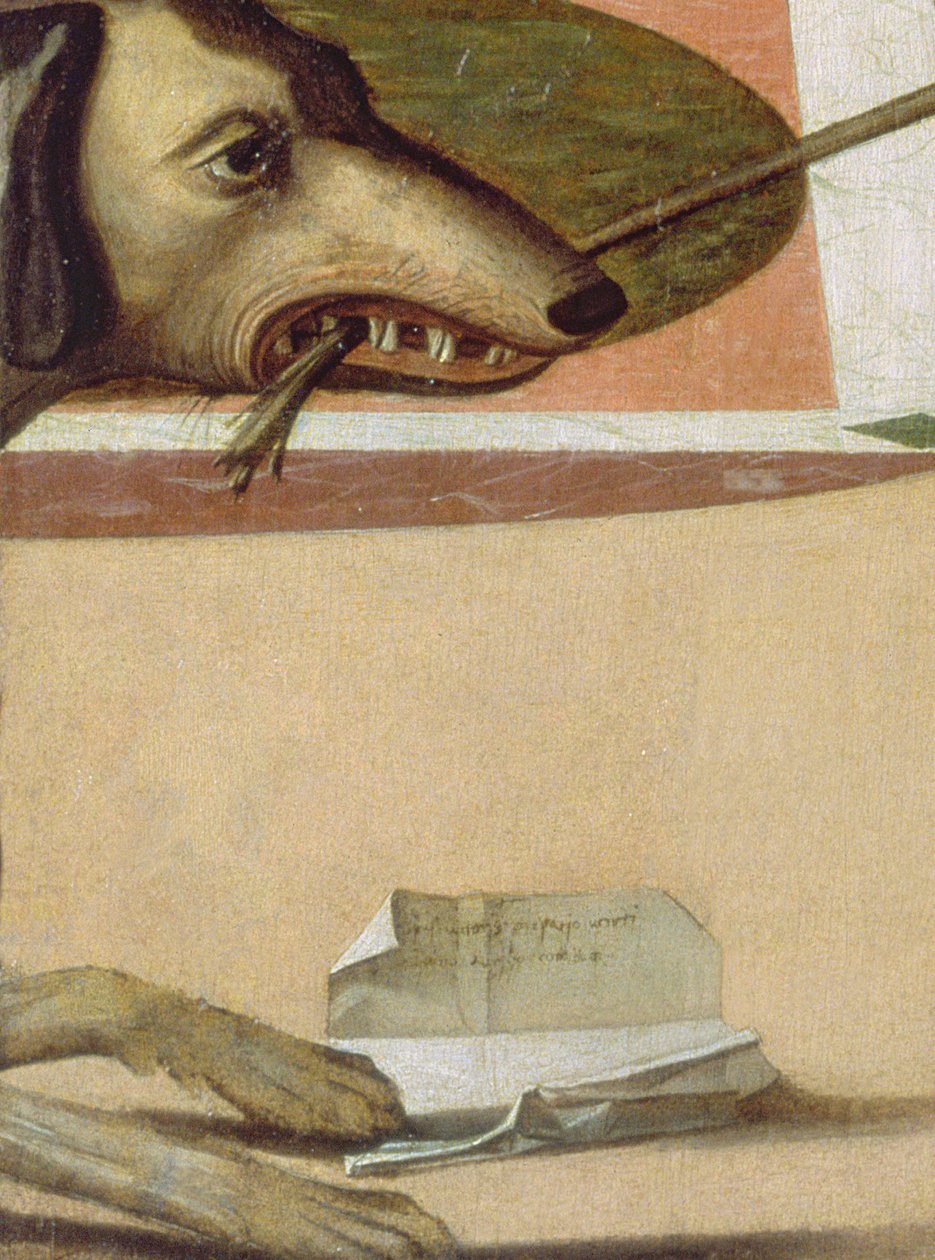 29237'nin iki Venedikli Bayan paneli detayı by Vittore Carpaccio