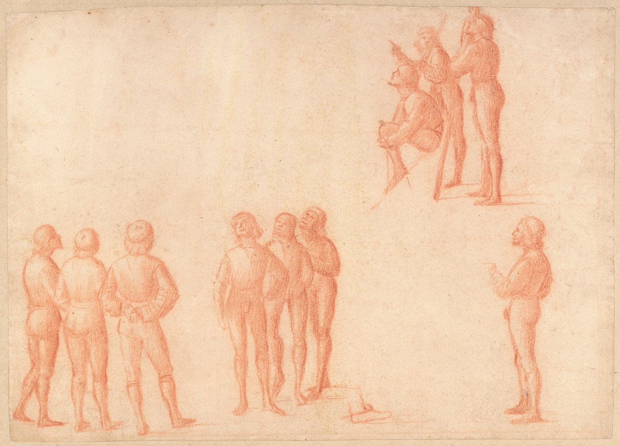 Erkek Figür Grupları by Vittore Carpaccio