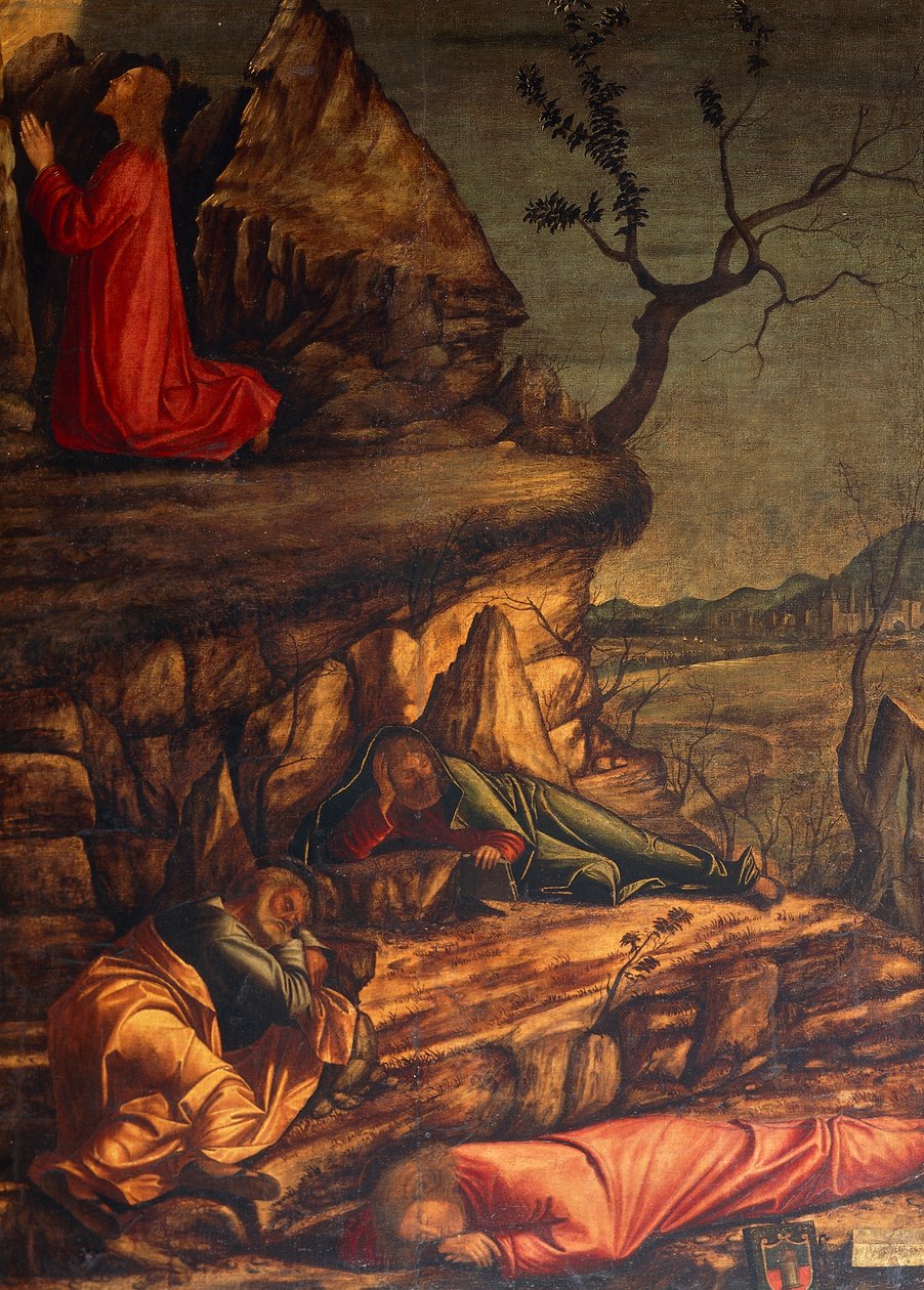 Gethsemane Bahçesinde İsa veya Bahçede Dua by Vittore Carpaccio