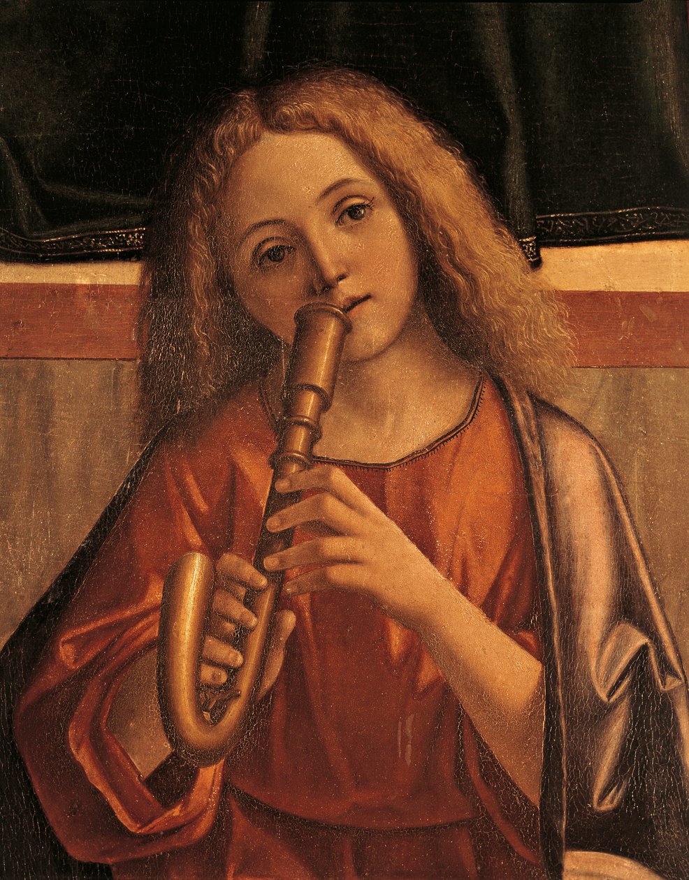 Âşık melek, İsa'nın Tapınakta Sunumu'ndan detay by Vittore Carpaccio