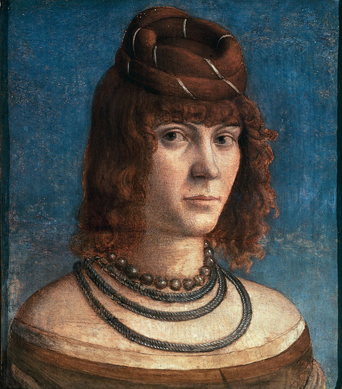 Fahişe Portresi, Vittore Carpaccio (1465-1525 veya 1526 dolaylarında) by Vittore Carpaccio