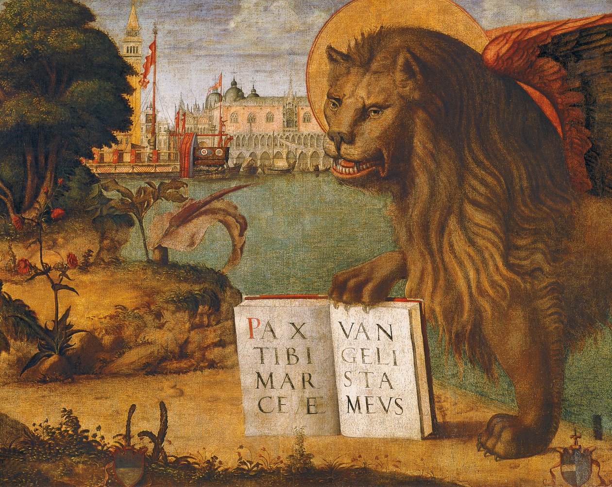 Aziz Mark Aslanı, Vittore Carpaccio (yaklaşık 1465-1525 veya 1526) by Vittore Carpaccio