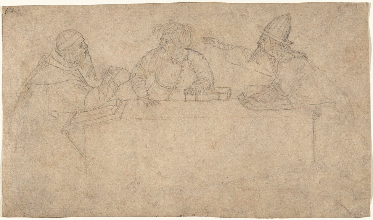 Üç Filozof by Vittore Carpaccio