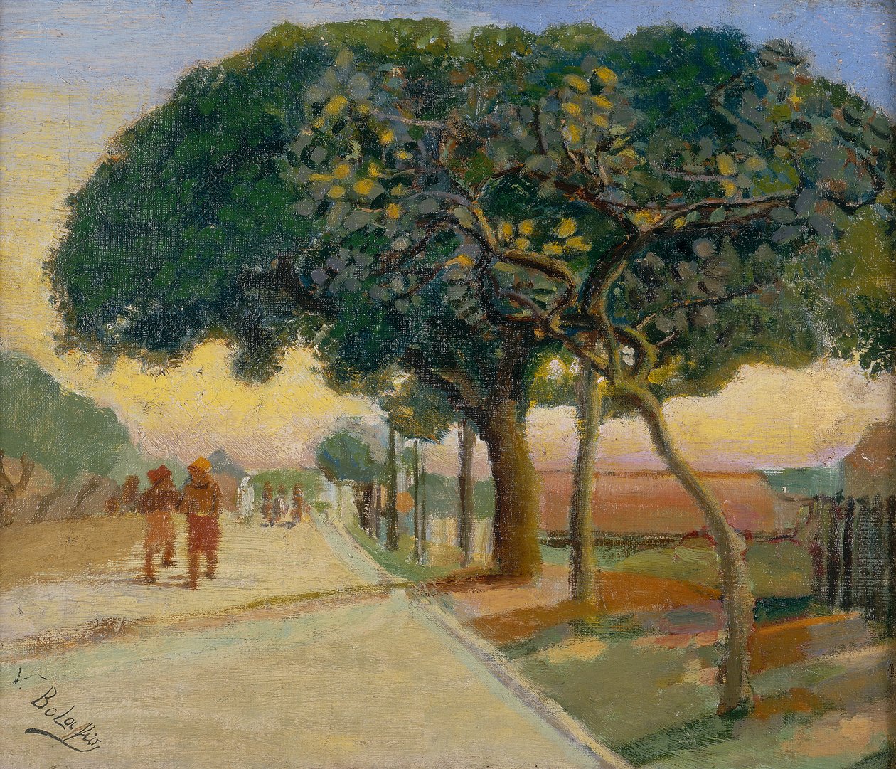 Strada ve Singapur by Vittorio Bolaffio