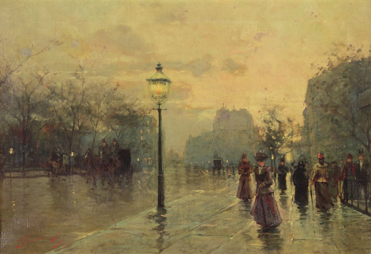 Yağmurlu öğleden sonra by Vittorio Guaccimanni