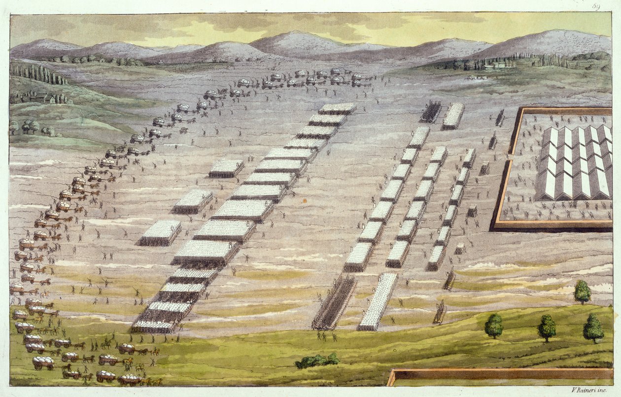 Savaşta Antik Keltler veya Galyalılar, c.1800-18 by Vittorio Raineri
