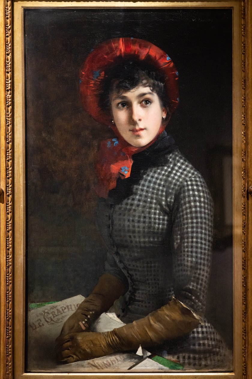 İngiliz Kızı by Vittorio Matteo Corcos
