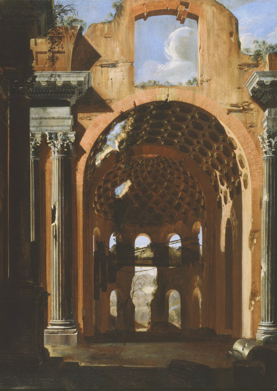 Roma kalıntıları by Viviano Codazzi