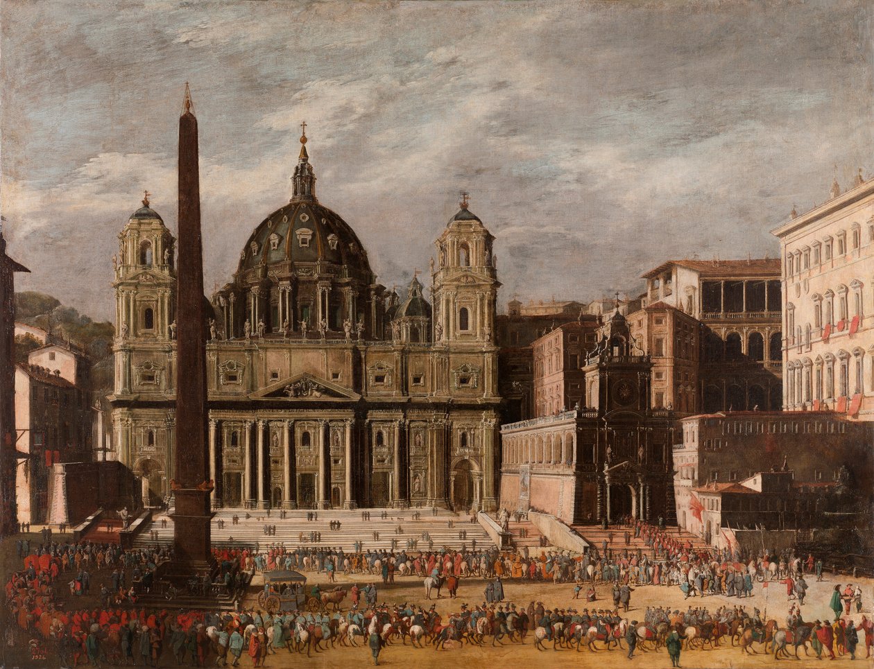 Aziz Peter, Roma by Viviano Codazzi