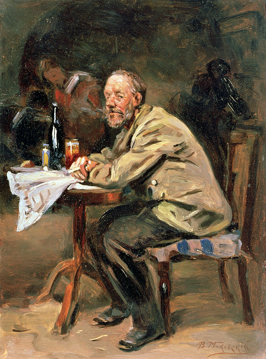 Şişede by Vladimir Egorovic Makovsky