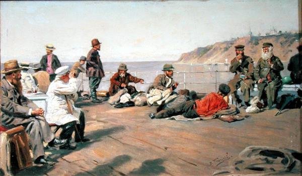 Güvertede, 1920 by Vladimir Egorovic Makovsky