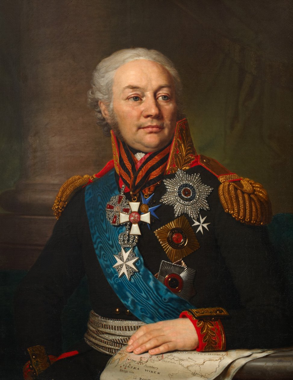 Kont Friedrich von Buxhoeveden, 1809 by Vladimir Lukich Borovikovsky