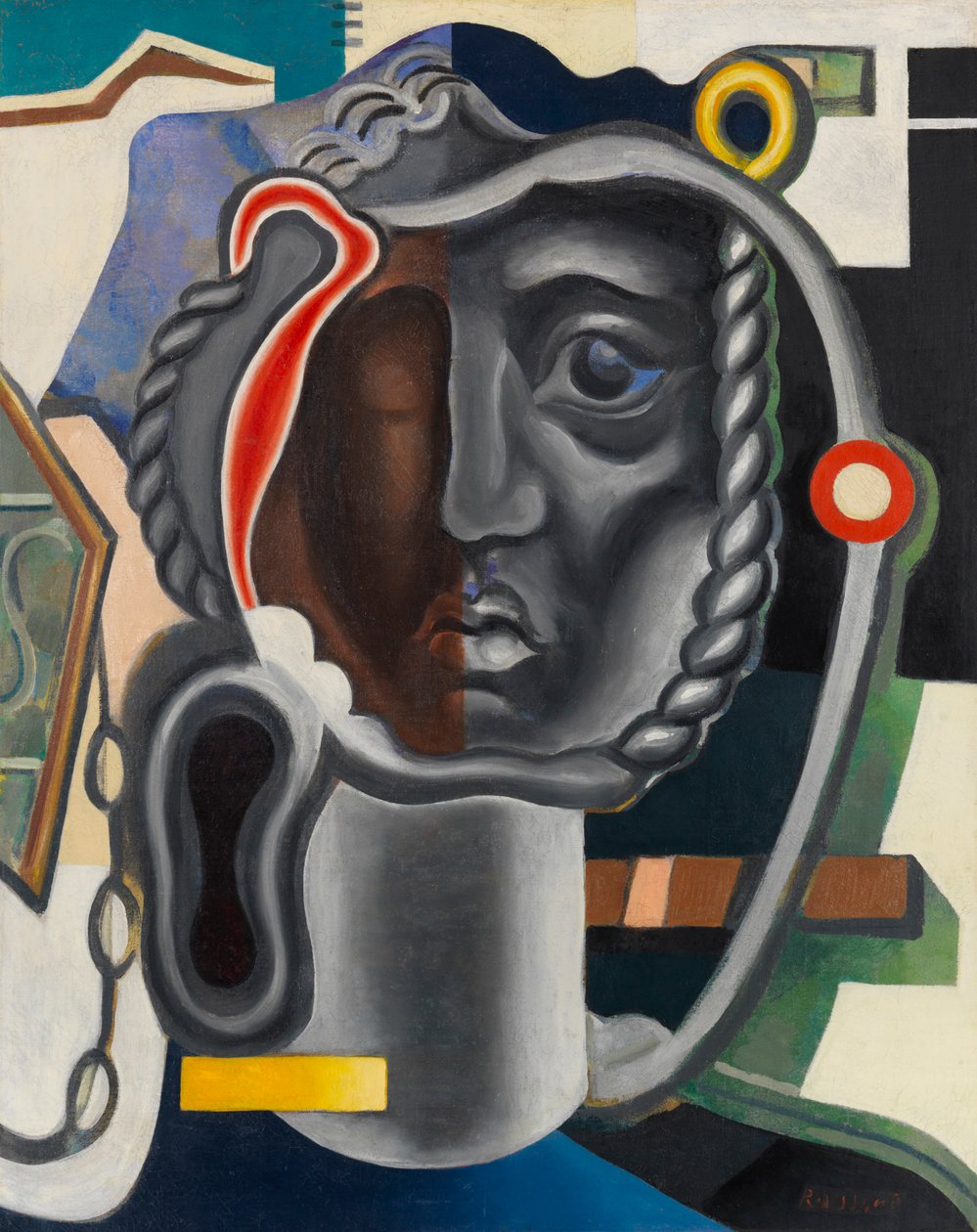 Mekanik kafa Mekanik kafa, yaklaşık 1925-1928. by Daniel Vladimir Baranoff Rossine