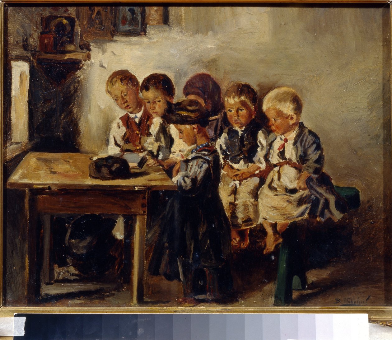 Hanımefendiyi bekleyin. (Öğretmen bekleniyor). Vladimir Yegorovich Makovsky