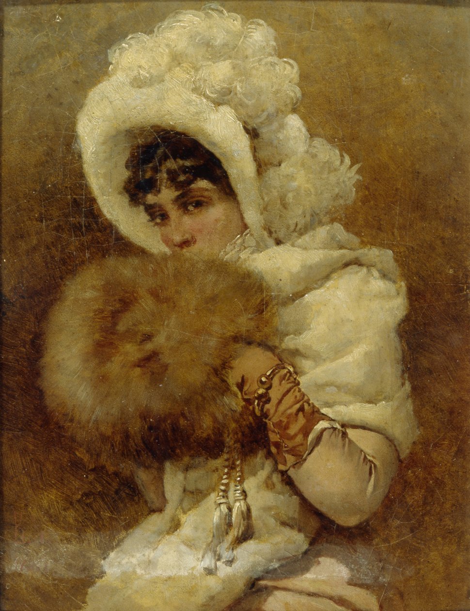 Manşetli Kız, 1884 by Vladimir Egorovic Makovsky