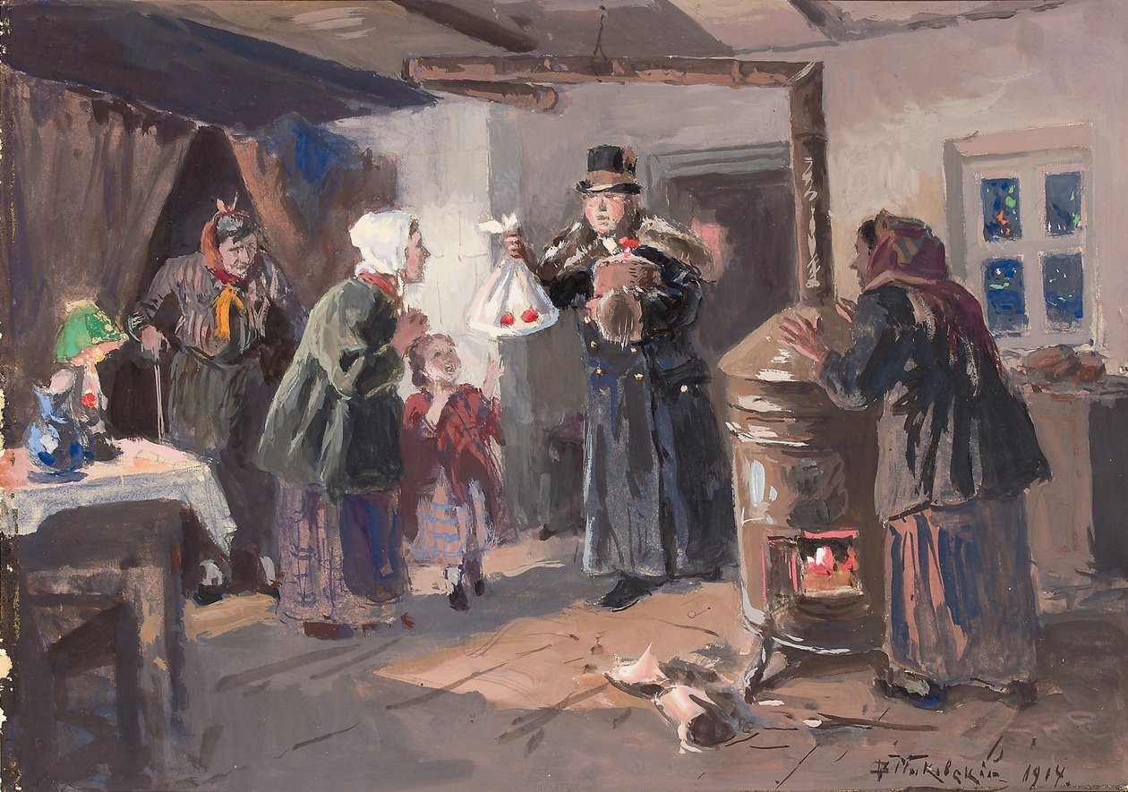 Hayırsever, 1914 by Vladimir Egorovic Makovsky