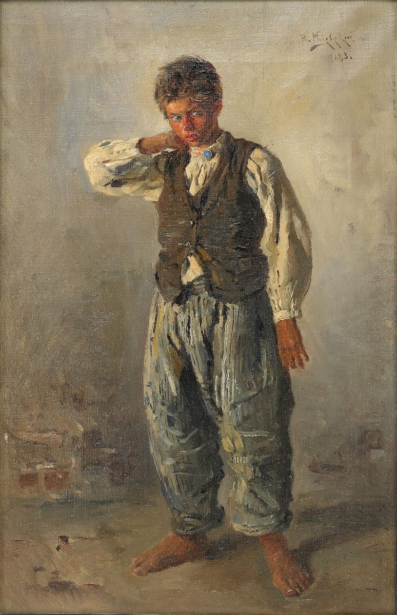 Genç Kestane, 1883 by Vladimir Egorovic Makovsky