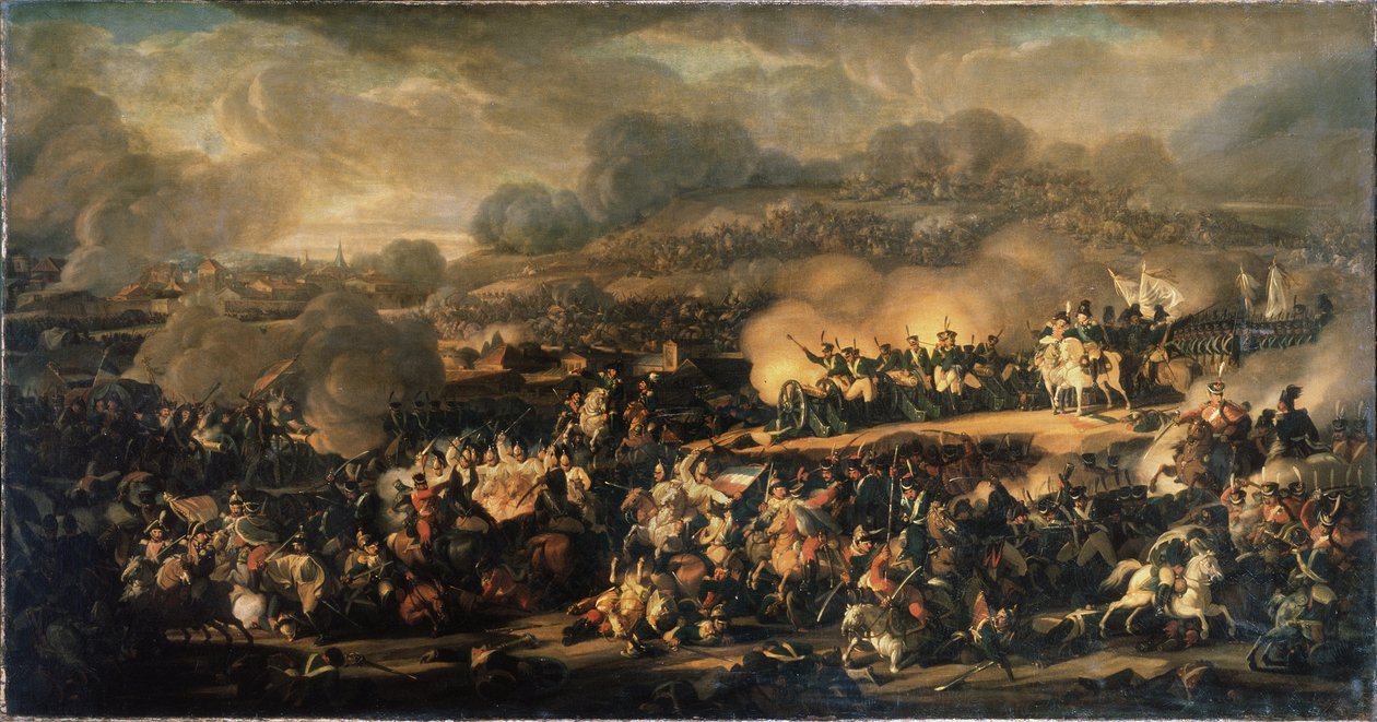 La Bataille des Nations a Leipzig (Almanya) Ekim 1813