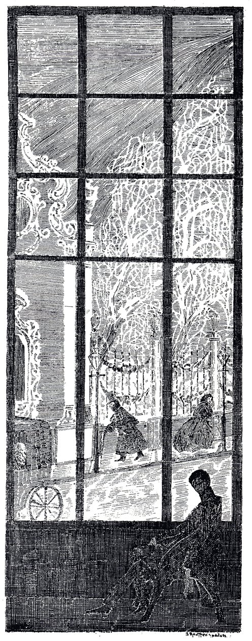 Mevsimlerin Yuvarlak Dansı için İllüstrasyon, K. Balmont, 1907 by Vladimir Petrovich Drittenpreis