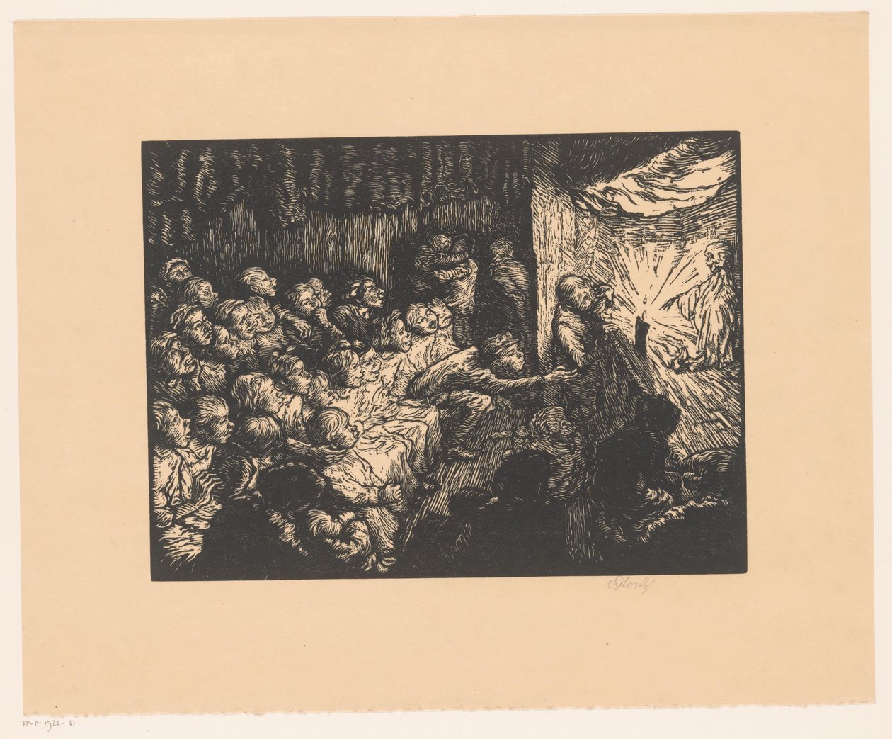 kukla Tiyatrosu by Vladimir Silovsky (signed by artist)