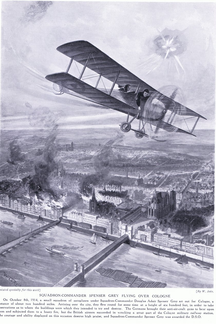 Filo Komutanı Spenser Gray, Ekim 1914