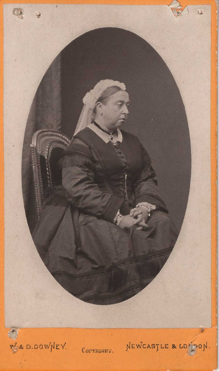 Kraliçe Victoria, c.1875 by William and Daniel Downey