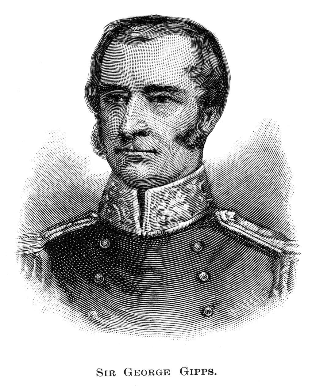 Sir George Gipps, Yeni Güney Galler Valisi, 1886. by WA Hirschmann