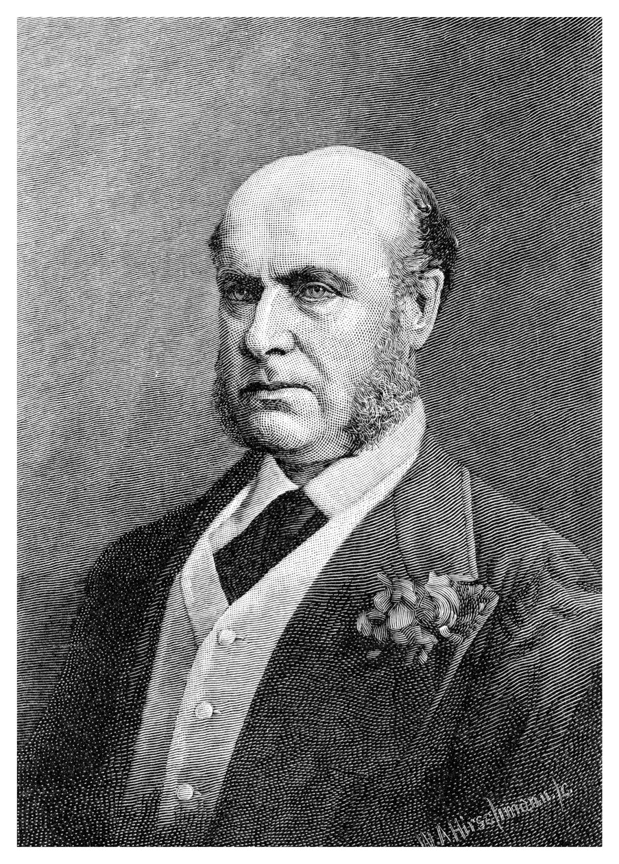 Sir Hercules Robinson, İngiliz sömürge yöneticisi 1886. by WA Hirschmann