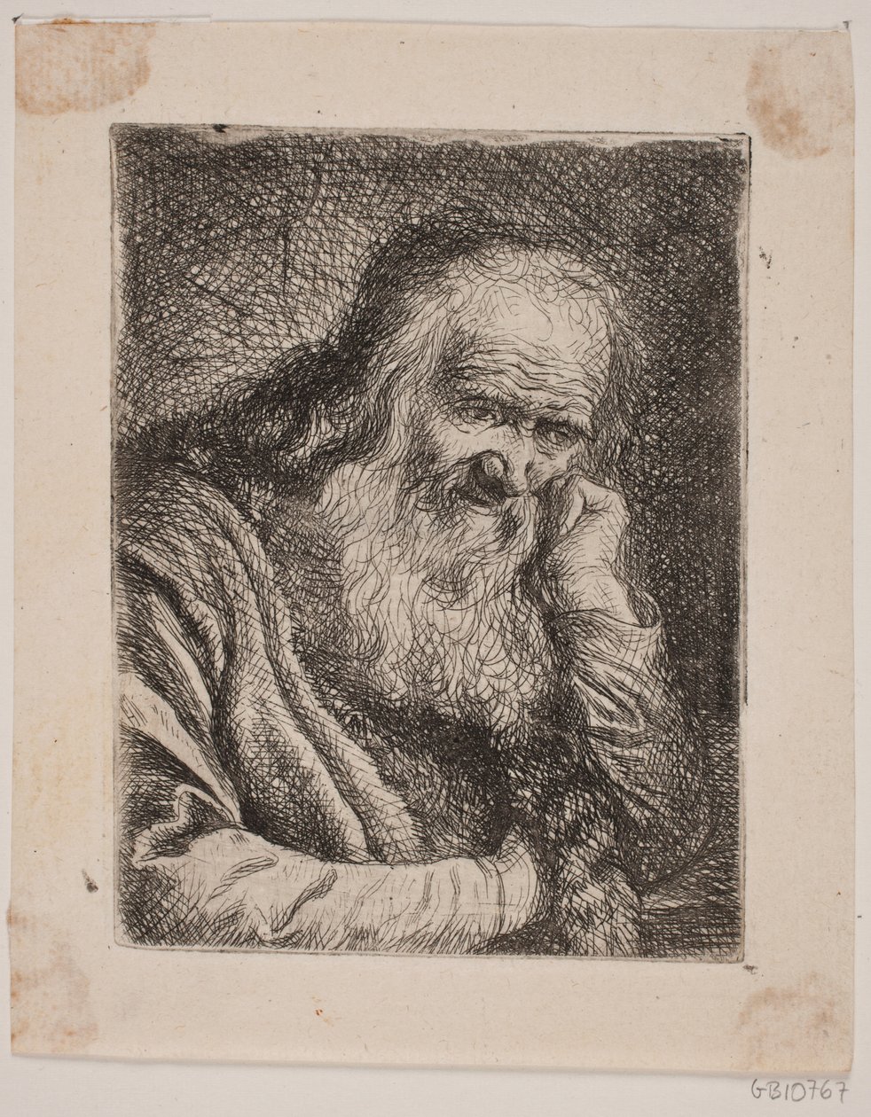 sakallı yaşlı by W.A. Müller