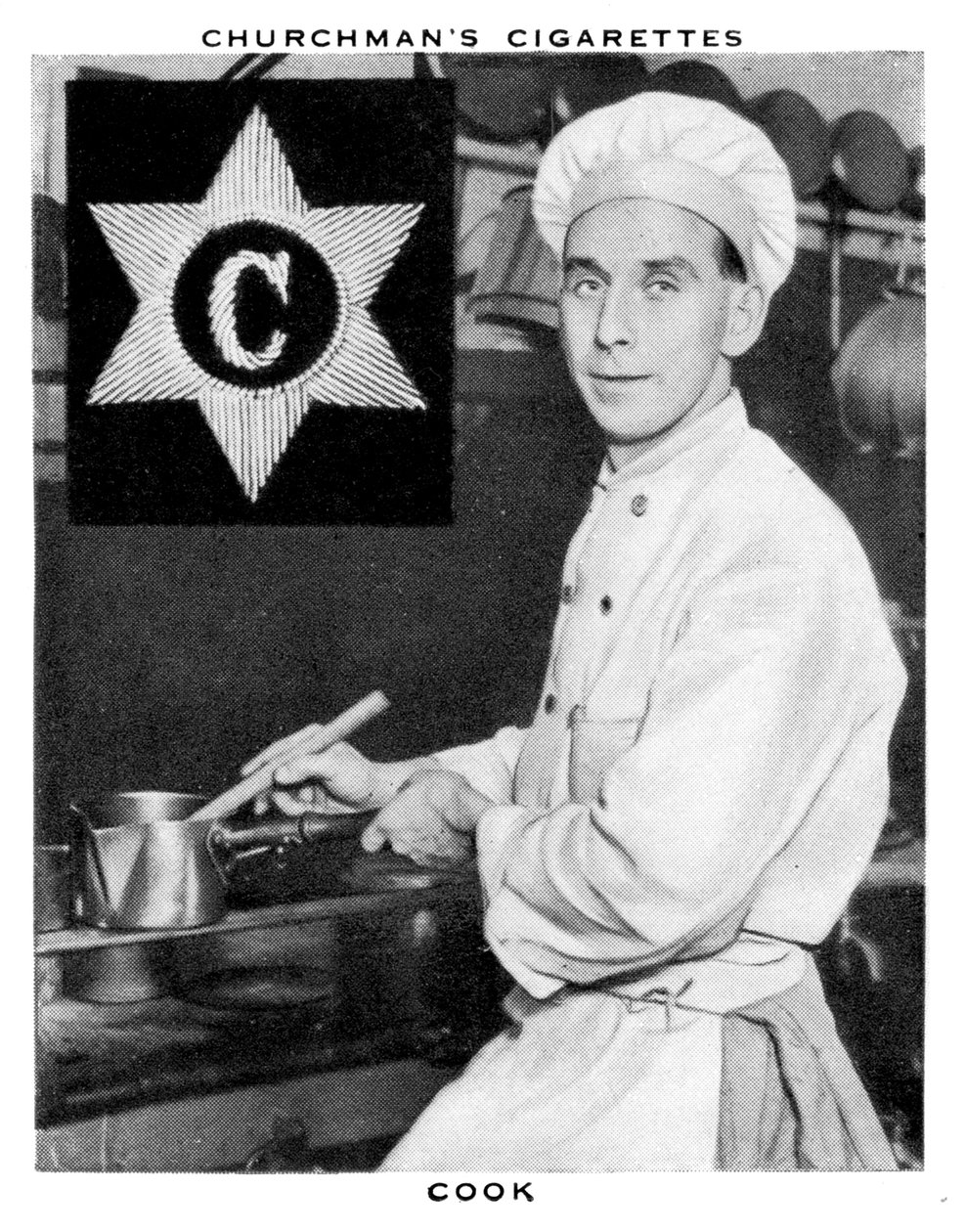 aşçı, 1937. by WA and AC Churchman