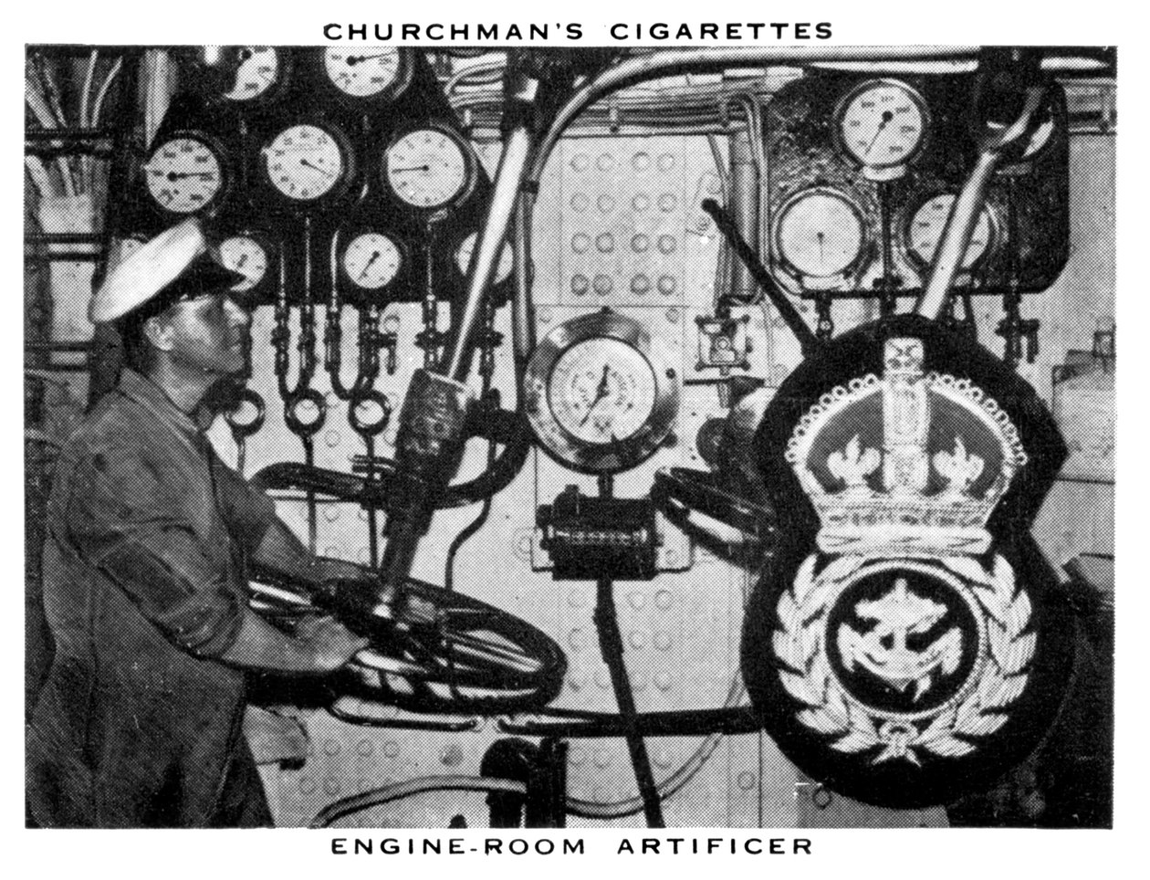 Makine Dairesi Sanatçısı, 1937. by WA and AC Churchman