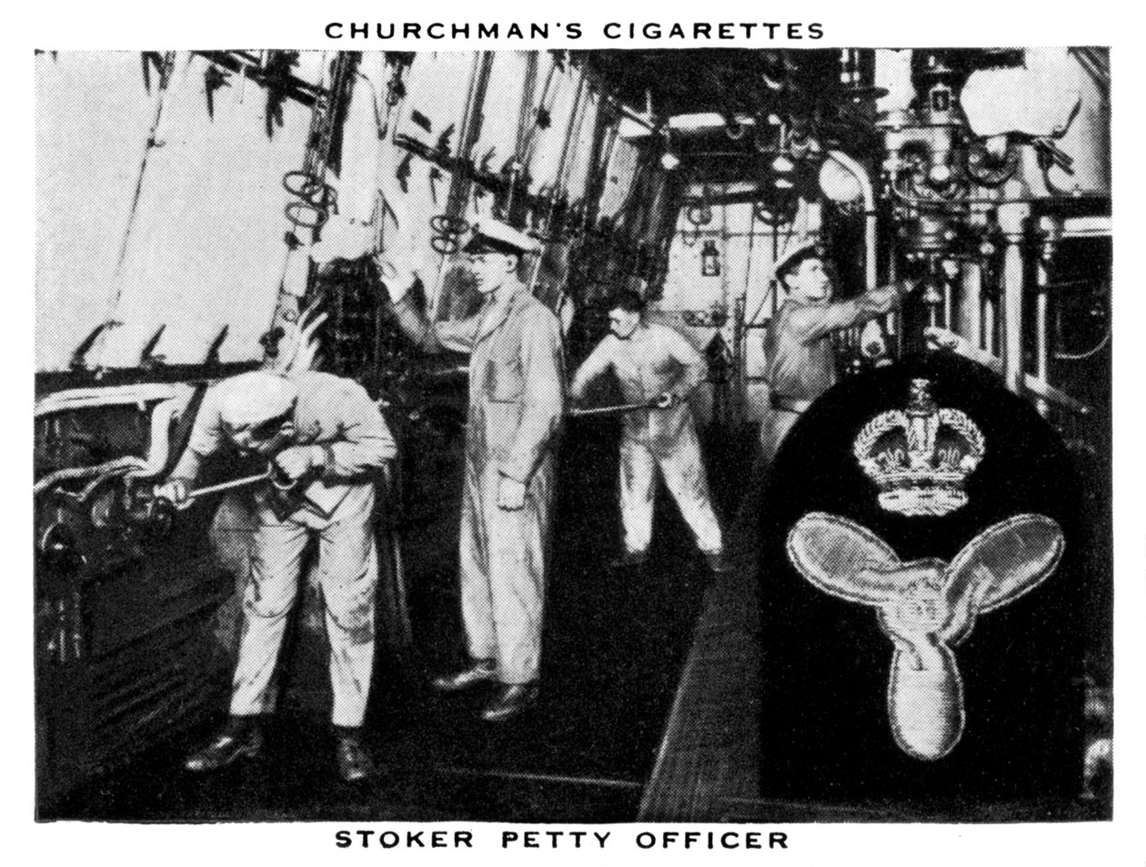 Stoker Astsubay, 1937. by WA and AC Churchman