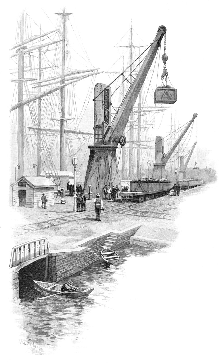Newcastle, New South Wales, Avustralya, 1886