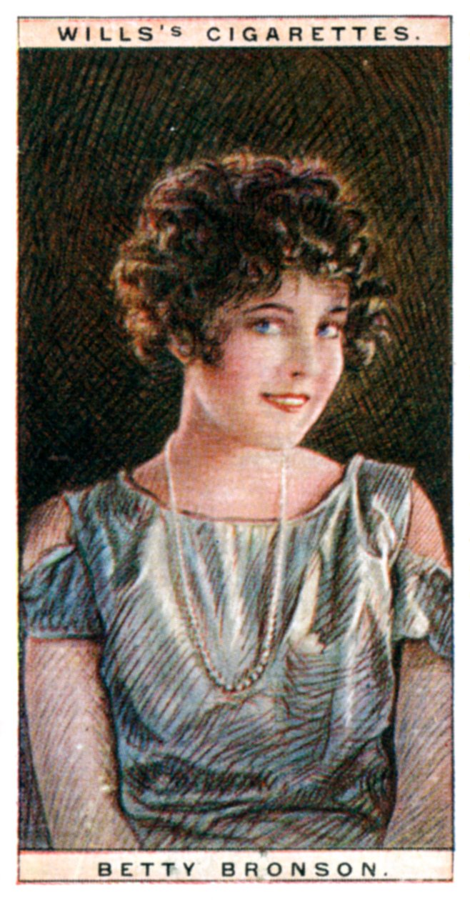 Betty Bronson 1906-1971, Amerikalı film yıldızı, 1928. by WD and HO Wills