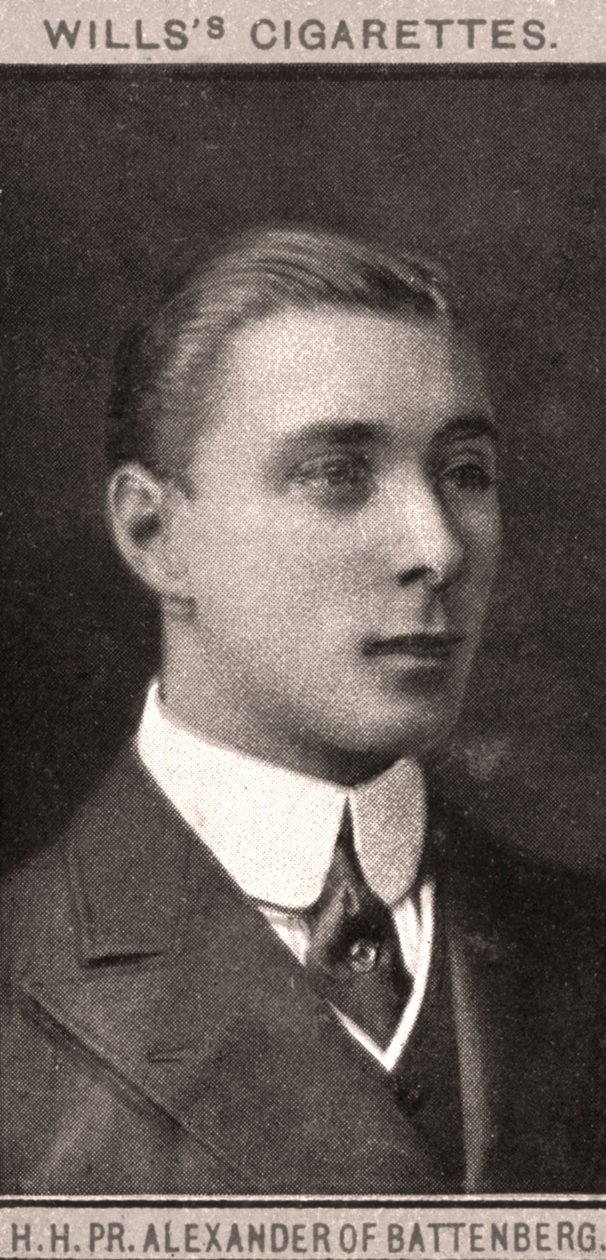 HH, PR. Battenbergli İskender, 1908. by WD and HO Wills
