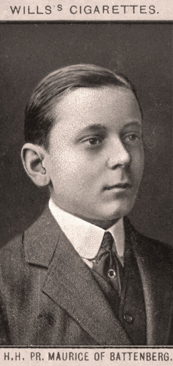 HH, PR. Battenbergli Maurice, 1908. by WD and HO Wills
