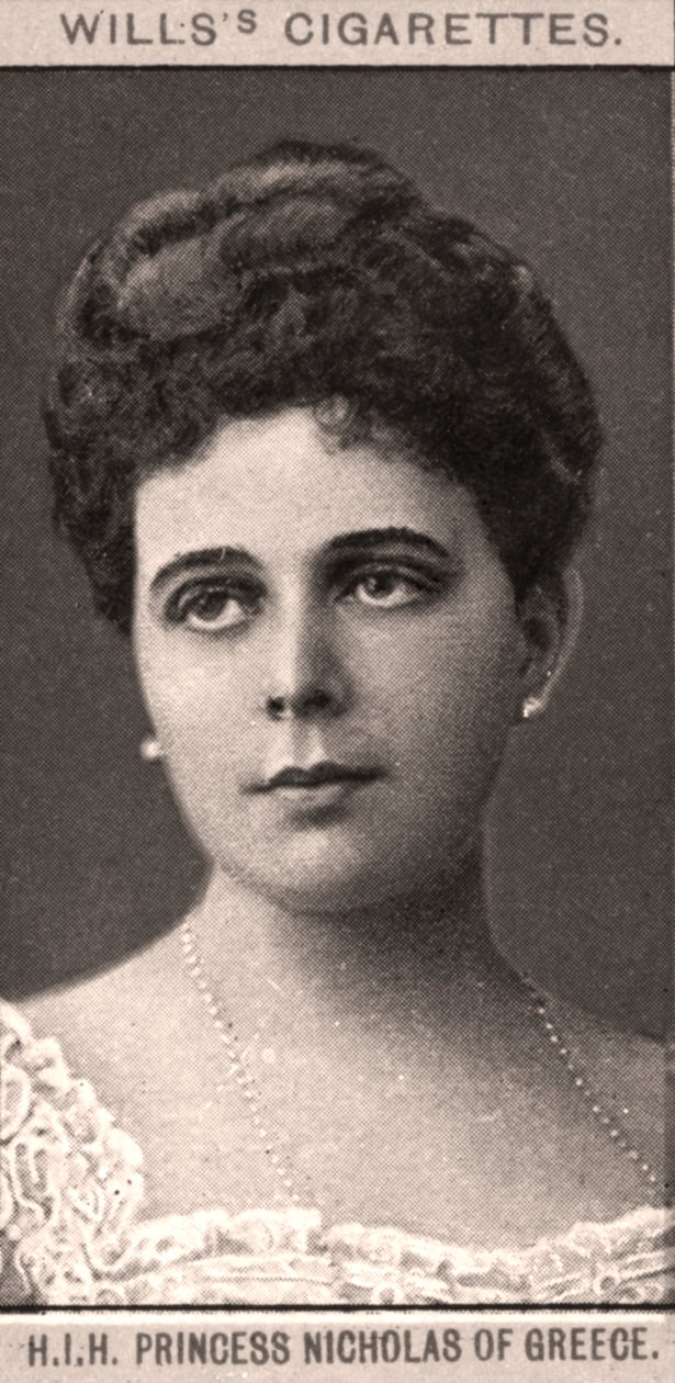 Yunanistan'ın HIH Prensesi Nicholas, 1908. by WD and HO Wills
