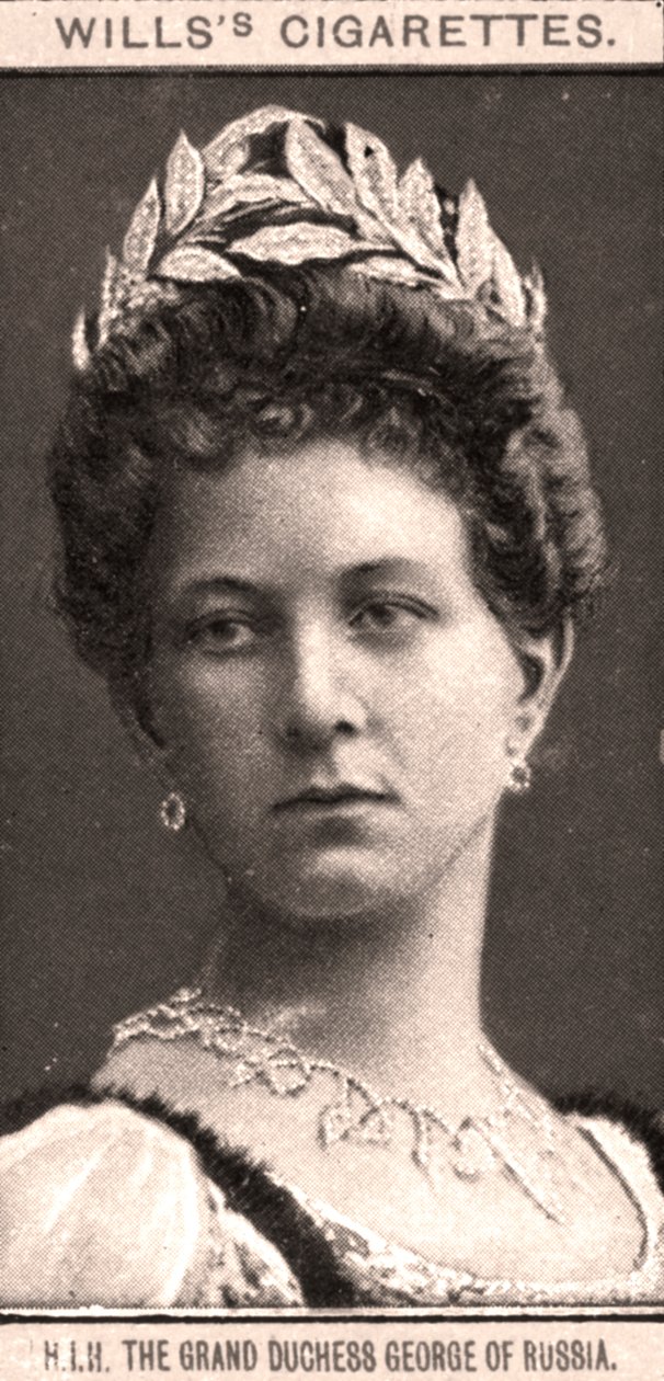 H.I.H Rusya Büyük Düşesi George, 1908. by WD and HO Wills