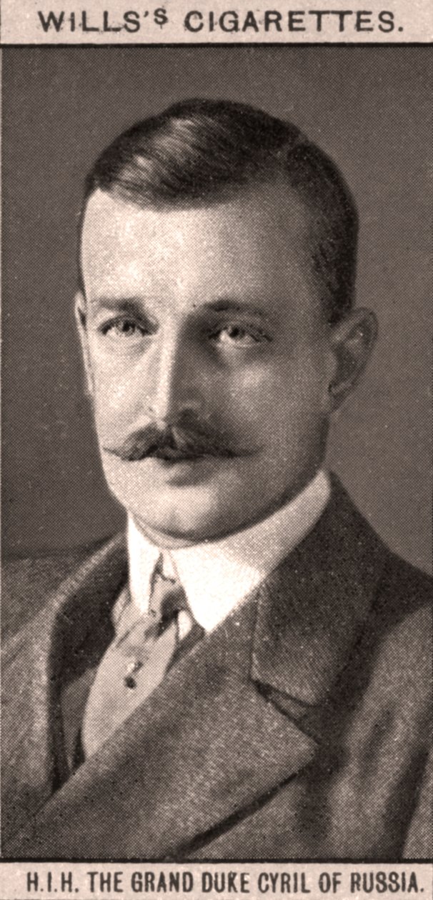 H.I.H Rusya Büyük Dükü Cyril, 1908. by WD and HO Wills
