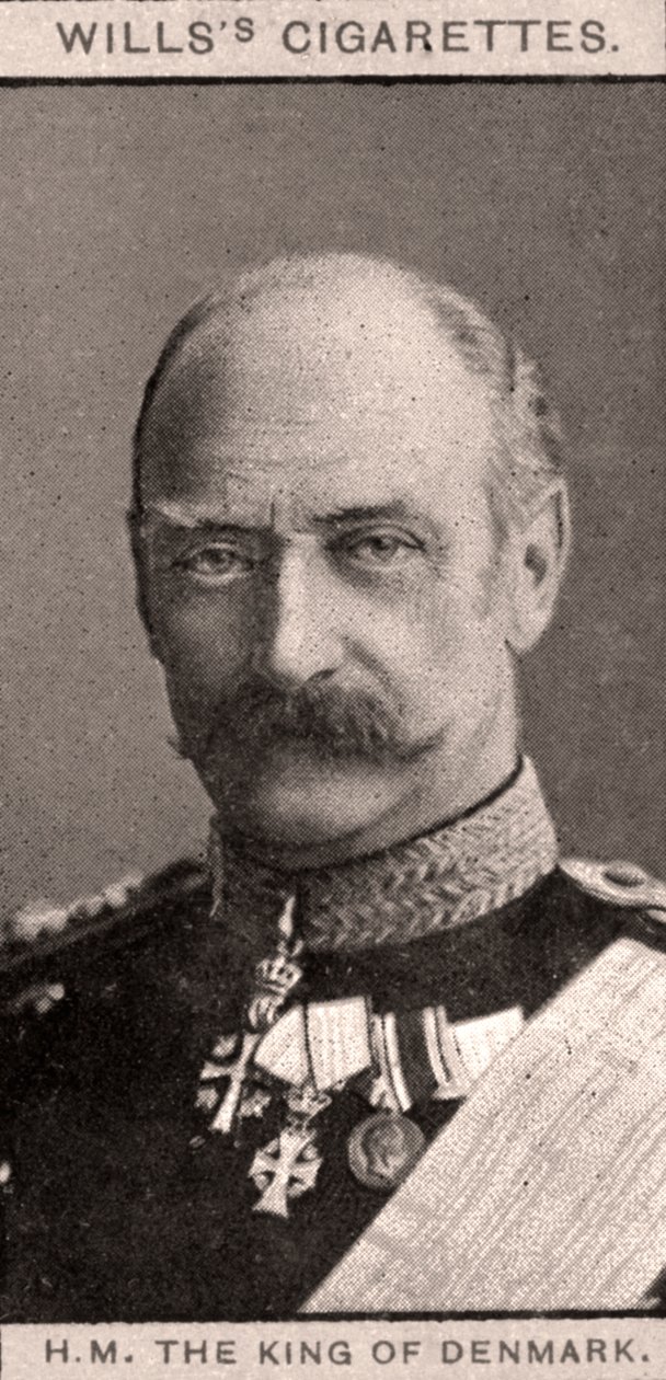 HM Danimarka Kralı, 1908. by WD and HO Wills